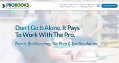 Desktop Screenshot of probooks1.com